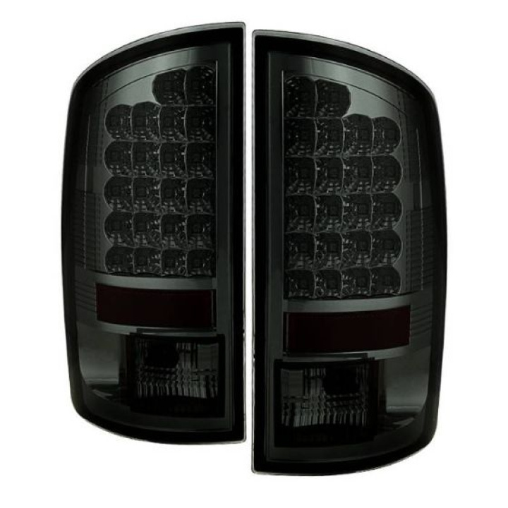Dodge Ram 07-08 1500 / Ram 07-09 2500/3500 LED Tail Lights - Smoke Spyder Auto in the group Select car model / Dodge / Ram 01-08 / Styling at DDESIGN Scandinavia AB (ALT-YD-DRAM06-LED-SM)