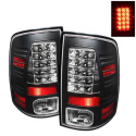 Dodge Ram 1500 09-14 / Ram 2500/3500 10-14 LED Tail Lights - Incandescent Model only ( Not Compatible With LED Model ) - Black Spyder Auto
