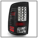 Dodge Ram 1500 09-14 / Ram 2500/3500 10-14 LED Tail Lights - Incandescent Model only ( Not Compatible With LED Model ) - Black Spyder Auto