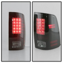 Dodge Ram 1500 09-14 / Ram 2500/3500 10-14 LED Tail Lights - Incandescent Model only ( Not Compatible With LED Model ) - Black Smoke Spyder Auto
