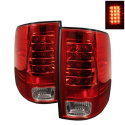 Dodge Ram 1500 09-14 / Ram 2500/3500 10-14 LED Tail Lights - Incandescent Model only ( Not Compatible With LED Model ) - Red Clear Spyder Auto