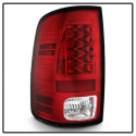 Dodge Ram 1500 09-14 / Ram 2500/3500 10-14 LED Tail Lights - Incandescent Model only ( Not Compatible With LED Model ) - Red Clear Spyder Auto