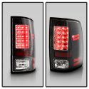 Dodge Ram 1500 13-14 / Ram 2500/3500 13-14 LED Tail Lights - LED Model only ( Not Compatible With Incandescent Model ) - Black Spyder Auto