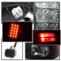 Dodge Ram 1500 13-14 / Ram 2500/3500 13-14 LED Tail Lights - LED Model only ( Not Compatible With Incandescent Model ) - Black Smoke Spyder Auto