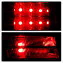 Dodge Ram 1500 13-14 / Ram 2500/3500 13-14 LED Tail Lights - LED Model only ( Not Compatible With Incandescent Model ) - Red Clear Spyder Auto