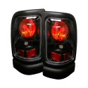 Dodge Ram 1500 94-01 / Ram 2500/3500 94-02 Euro Style Tail Lights - Black Spyder Auto