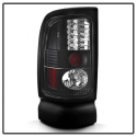 Dodge Ram 1500 94-01 / Ram 2500/3500 94-02 LED Tail Lights - Black Spyder Auto