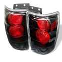 Ford Expedition 97-02 Euro Style Tail Lights - Black Spyder Auto