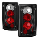Ford Excursion 00-06 / Econoline Van 150/250/350/450/550 95-06 Euro Style Tail Lights - Black Spyder Auto