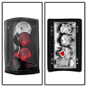 Ford Excursion 00-06 / Econoline Van 150/250/350/450/550 95-06 Euro Style Tail Lights - Black Spyder Auto