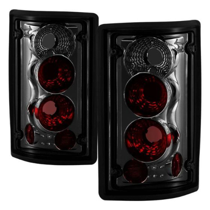 Ford Excursion 00-06 / Econoline Van 150/250/350/450/550 95-06 Euro Style Tail Lights - Smoke Spyder Auto in the group Select car model / Ford / Other models & Engines at DDESIGN Scandinavia AB (ALT-YD-FEC00-SM)