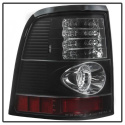 Ford Explorer 4Dr (Except Sport Trac) 02-05 LED Tail Lights - Black Spyder Auto