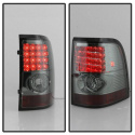 Ford Explorer 4Dr (Except Sport Trac) 02-05 LED Tail Lights - Smoke Spyder Auto
