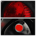 Ford Explorer 98-01 (Except 2001 Sport & Sport Trac) / Mercury Mountaineer 97-01 Euro Style Tail Lights - Black Spyder Auto