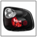 Ford F150 Flareside 01-03 (Not Fit Supercrew) Euro Style Tail Lights - Black Spyder Auto