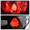 Ford F150 Flareside 01-03 (Not Fit Supercrew) Euro Style Tail Lights - Black Spyder Auto
