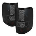Ford F150 Styleside 04-08 (Not Fit Heritage & SVT) LED Tail Lights - Black Smoke Spyder Auto