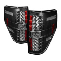 Ford F150 09-14 LED Tail Lights - Black Spyder Auto
