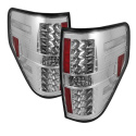 Ford F150 09-14 LED Tail Lights - Chrome Spyder Auto