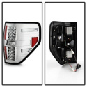 Ford F150 09-14 LED Tail Lights - Chrome Spyder Auto