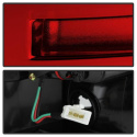Ford F150 09-14 LED Tail Lights - Red Clear Spyder Auto