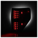 Ford F150 09-14 LED Tail Lights - Red Smoke Spyder Auto