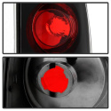 Ford F150 Styleside 97-03 / F250/350/450/550 Super Duty 99-07 Euro Style Tail Lights - Black Spyder Auto