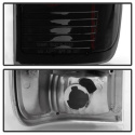 Ford F150 Styleside 97-03 / F250/350/450/550 Super Duty 99-07 Euro Style Tail Lights - Black Smoke Spyder Auto