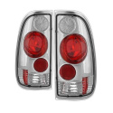Ford F150 Styleside 97-03 / F250/350/450/550 Super Duty 99-07 Euro Style Tail Lights - Chrome Spyder Auto