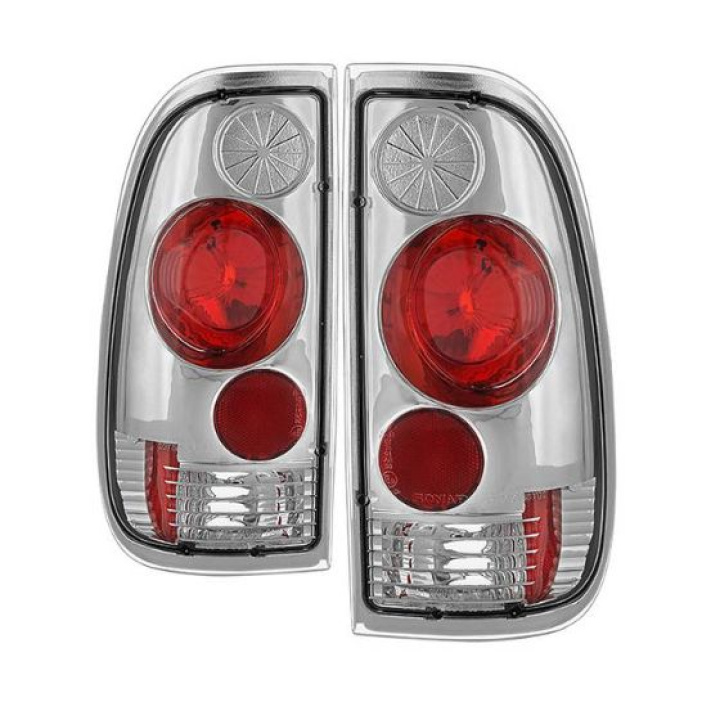 Ford F150 Styleside 97-03 / F250/350/450/550 Super Duty 99-07 Euro Style Tail Lights - Chrome Spyder Auto in the group Select car model / Ford / F-250 - F-350 00-07 / Styling at DDESIGN Scandinavia AB (ALT-YD-FF15097-C)