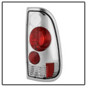 Ford F150 Styleside 97-03 / F250/350/450/550 Super Duty 99-07 Euro Style Tail Lights - Chrome Spyder Auto