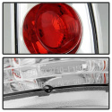 Ford F150 Styleside 97-03 / F250/350/450/550 Super Duty 99-07 Euro Style Tail Lights - Chrome Spyder Auto