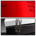 Ford F150 Styleside 97-03 / F250/350/450/550 Super Duty 99-07 Version 2 LED Tail Lights - Red Clear Spyder Auto