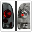 Ford F150 Styleside 97-03 / F250/350/450/550 Super Duty 99-07 Euro Style Tail Lights - Smoke Spyder Auto
