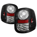 Ford F150 Flareside 97-03 LED Tail Lights - Black Spyder Auto