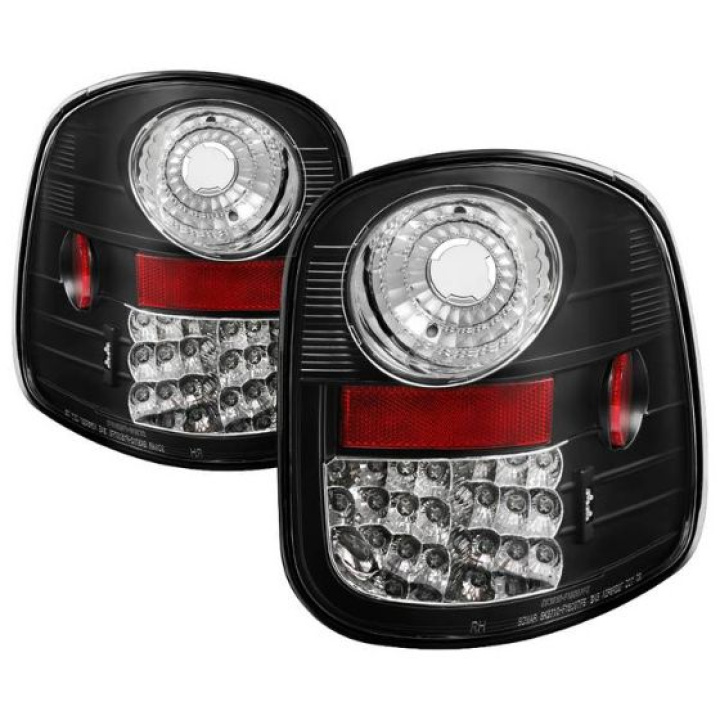 Ford F150 Flareside 97-03 LED Tail Lights - Black Spyder Auto in the group Select car model / Ford / F-150 97-04 / Styling at DDESIGN Scandinavia AB (ALT-YD-FF15097FS-LED-BK)