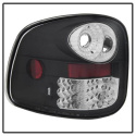 Ford F150 Flareside 97-03 LED Tail Lights - Black Spyder Auto