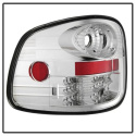 Ford F150 Flareside 97-03 LED Tail Lights - Chrome Spyder Auto