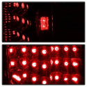 Ford F150 Flareside 97-03 LED Tail Lights - Red Clear Spyder Auto