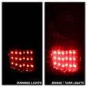 Ford F150 Flareside 97-03 LED Tail Lights - Red Clear Spyder Auto