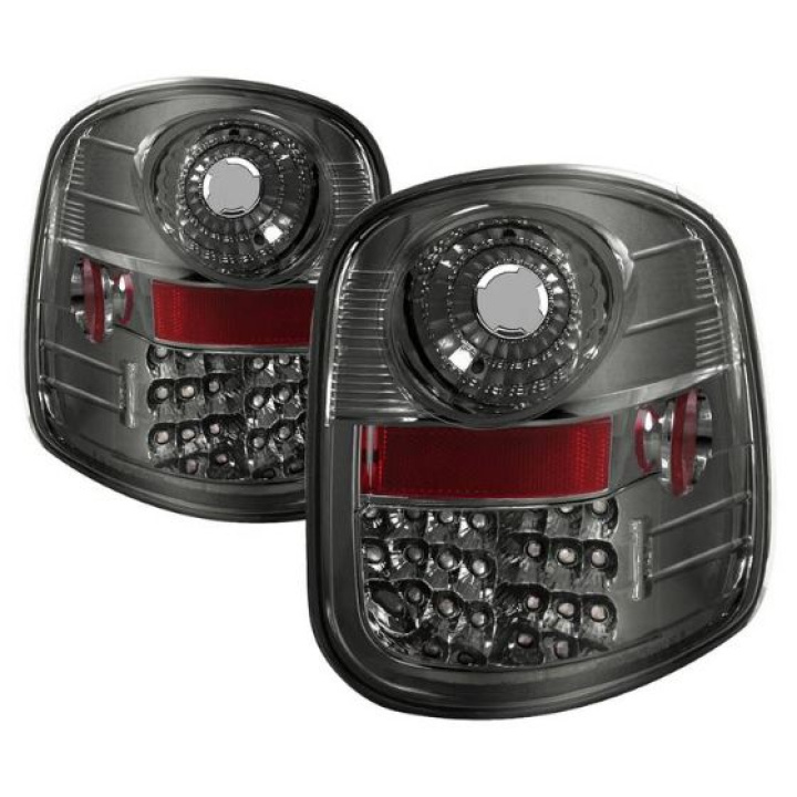 Ford F150 Flareside 97-03 LED Tail Lights - Smoke Spyder Auto in the group Select car model / Ford / F-150 97-04 / Styling at DDESIGN Scandinavia AB (ALT-YD-FF15097FS-LED-SM)