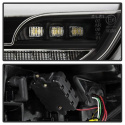 Ford Focus 15-17 Sequential LED Indicator LED Reverse LED Tail Lights - Black Spyder Auto