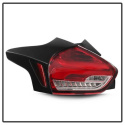Ford Focus 15-17 Sequential LED Indicator LED Reverse LED Tail Lights - Red Spyder Auto