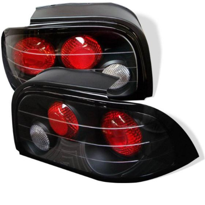 Ford Mustang 94-95 Euro Style Tail Lights - Black Spyder Auto in the group Select car model / Ford / Mustang 94-04 / Styling at DDESIGN Scandinavia AB (ALT-YD-FM94-BK)