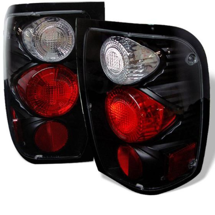 Ford Ranger 98-00 Euro Style Tail Lights - Black Spyder Auto in the group Select car model / Ford / Ranger at DDESIGN Scandinavia AB (ALT-YD-FR98-BK)
