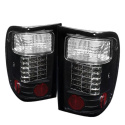 Ford Ranger 01-05 LED Tail Lights - Black Spyder Auto