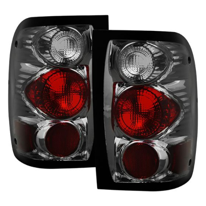 Ford Ranger 98-00 Euro Style Tail Lights - Smoke Spyder Auto in the group Select car model at DDESIGN Scandinavia AB (ALT-YD-FR98-SM)