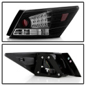 Honda Accord 08-12 4DR LED Tail Lights - Black Spyder Auto