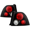 Honda Accord 94-95 Euro Style Tail Lights - Black Spyder Auto