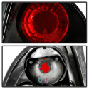 Honda Accord 94-95 Euro Style Tail Lights - Black Spyder Auto